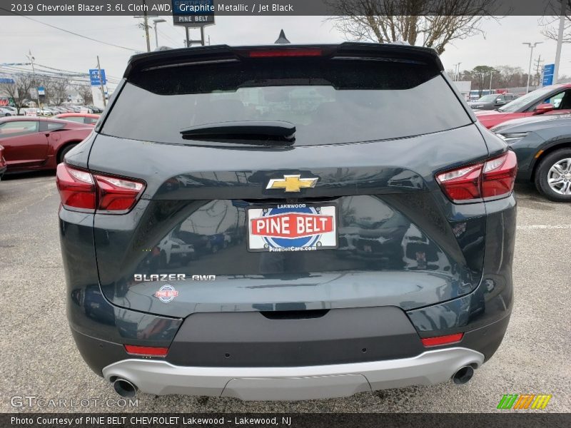 Graphite Metallic / Jet Black 2019 Chevrolet Blazer 3.6L Cloth AWD