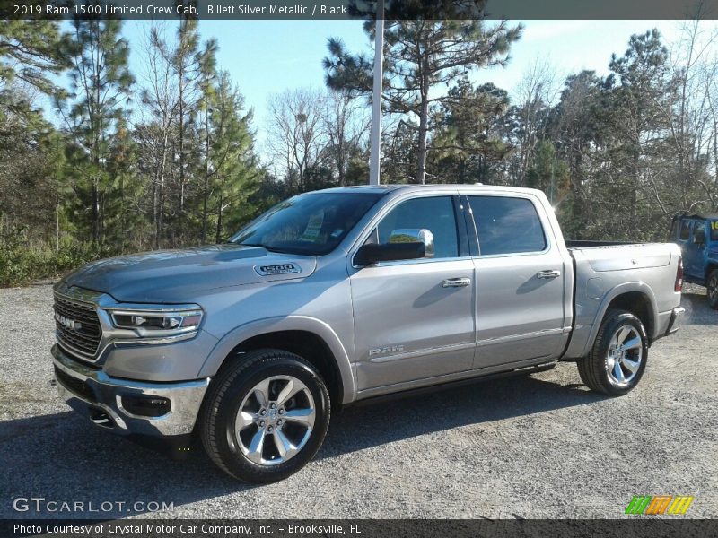 Billett Silver Metallic / Black 2019 Ram 1500 Limited Crew Cab