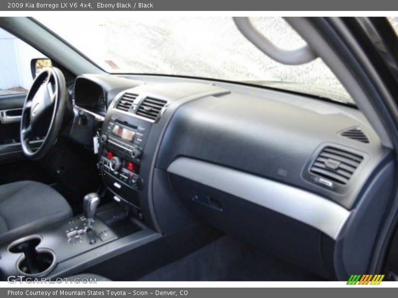 Ebony Black / Black 2009 Kia Borrego LX V6 4x4