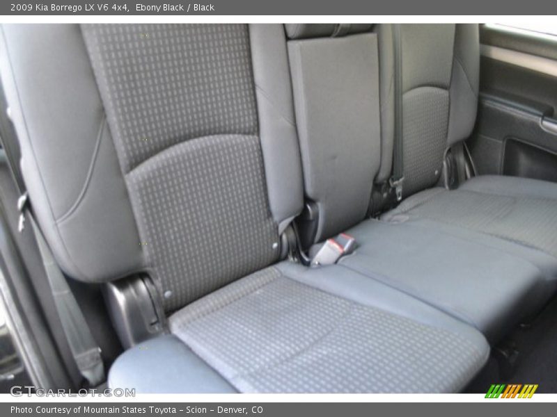 Ebony Black / Black 2009 Kia Borrego LX V6 4x4