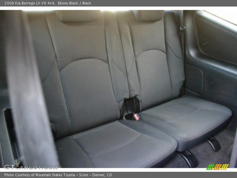 Ebony Black / Black 2009 Kia Borrego LX V6 4x4