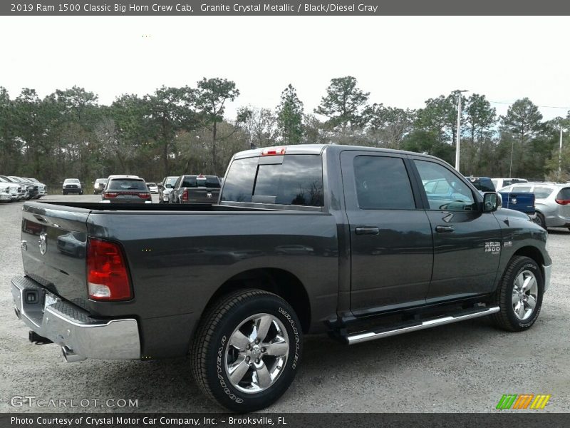 Granite Crystal Metallic / Black/Diesel Gray 2019 Ram 1500 Classic Big Horn Crew Cab