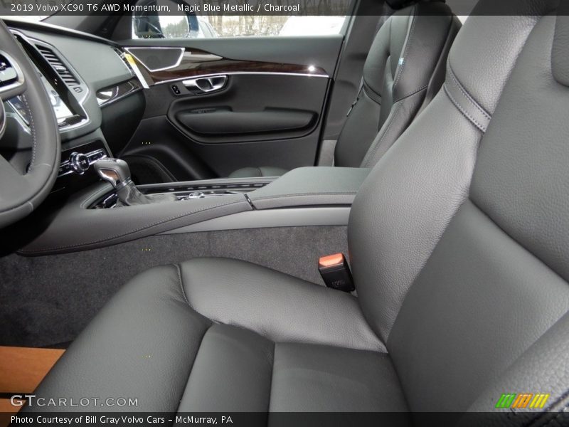 Magic Blue Metallic / Charcoal 2019 Volvo XC90 T6 AWD Momentum