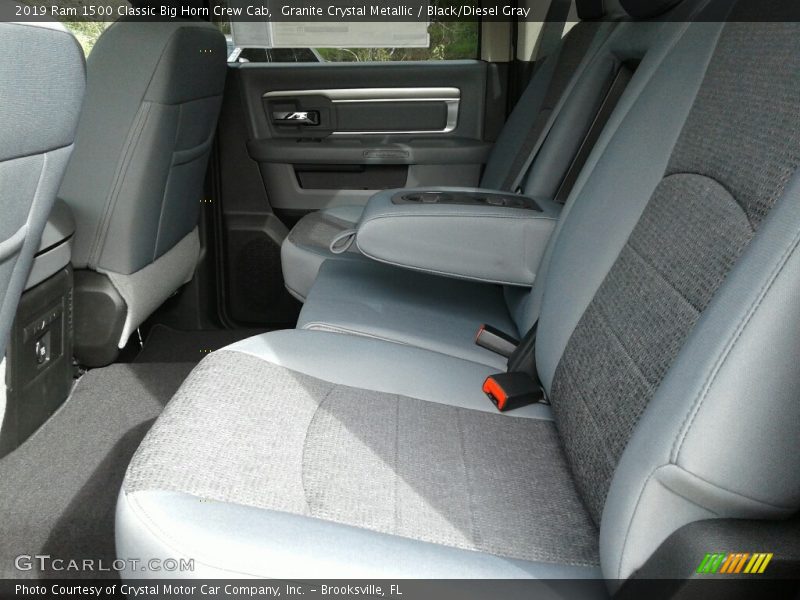 Granite Crystal Metallic / Black/Diesel Gray 2019 Ram 1500 Classic Big Horn Crew Cab