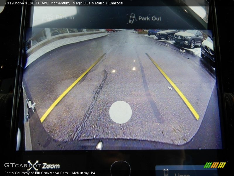 Magic Blue Metallic / Charcoal 2019 Volvo XC90 T6 AWD Momentum
