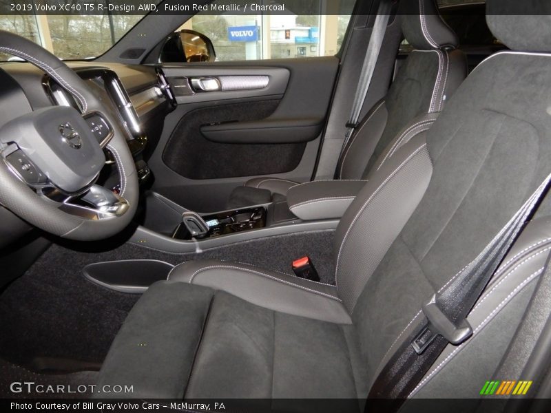 Front Seat of 2019 XC40 T5 R-Design AWD