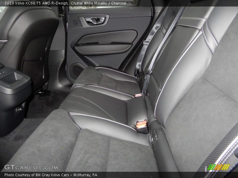 Crystal White Metallic / Charcoal 2019 Volvo XC60 T5 AWD R-Design