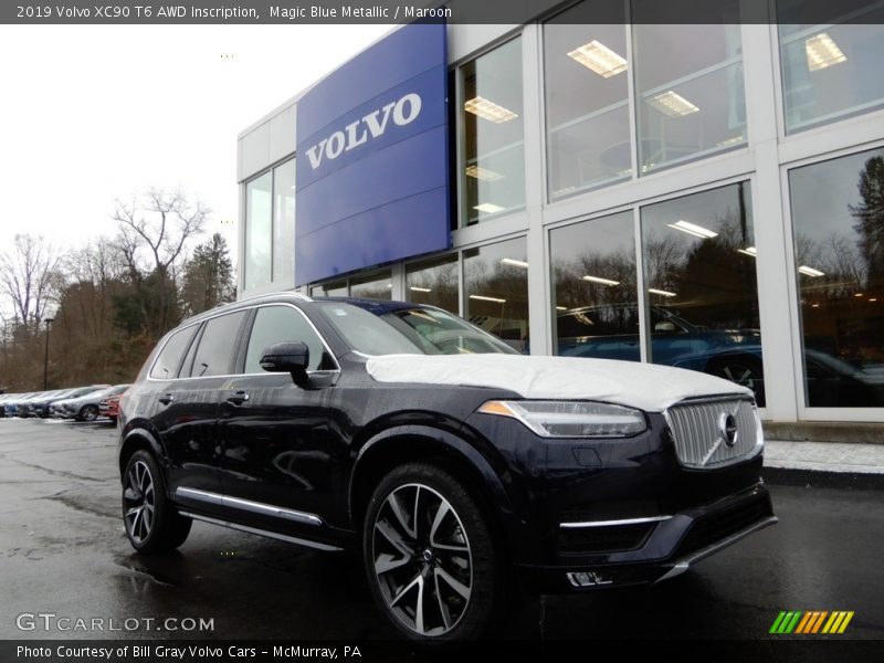 Front 3/4 View of 2019 XC90 T6 AWD Inscription