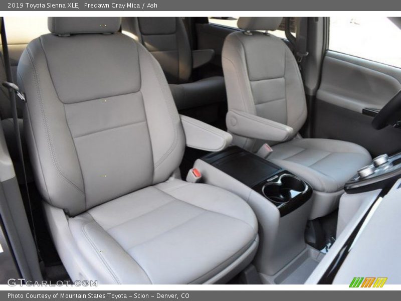 Predawn Gray Mica / Ash 2019 Toyota Sienna XLE