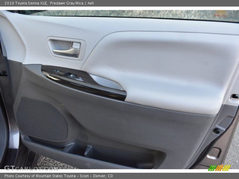 Predawn Gray Mica / Ash 2019 Toyota Sienna XLE