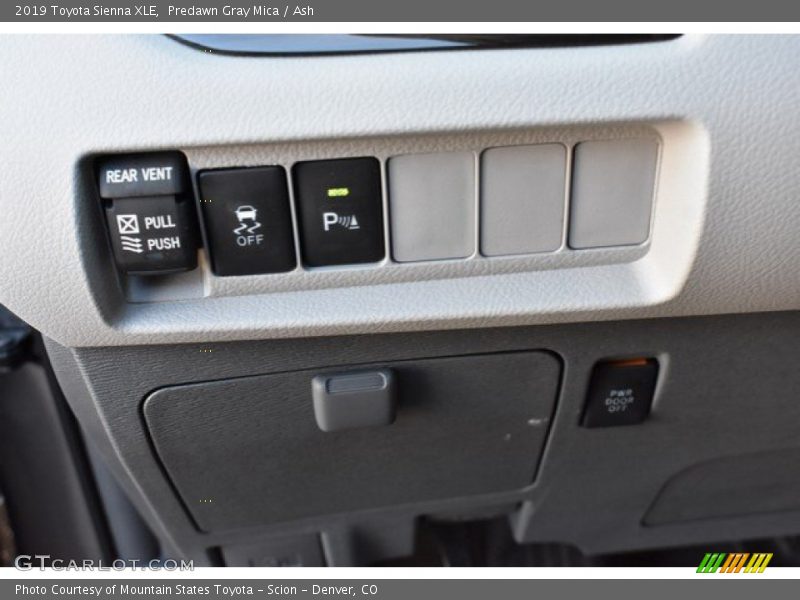 Predawn Gray Mica / Ash 2019 Toyota Sienna XLE