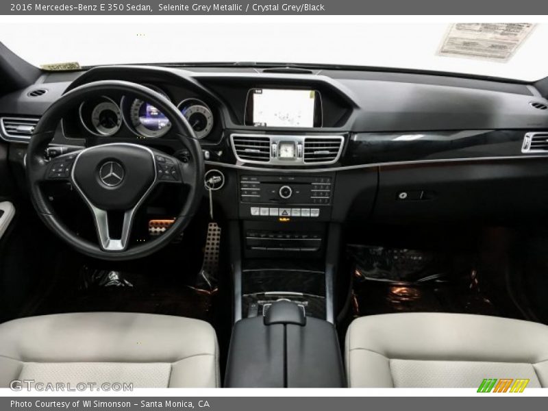 Selenite Grey Metallic / Crystal Grey/Black 2016 Mercedes-Benz E 350 Sedan