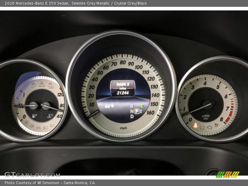 Selenite Grey Metallic / Crystal Grey/Black 2016 Mercedes-Benz E 350 Sedan
