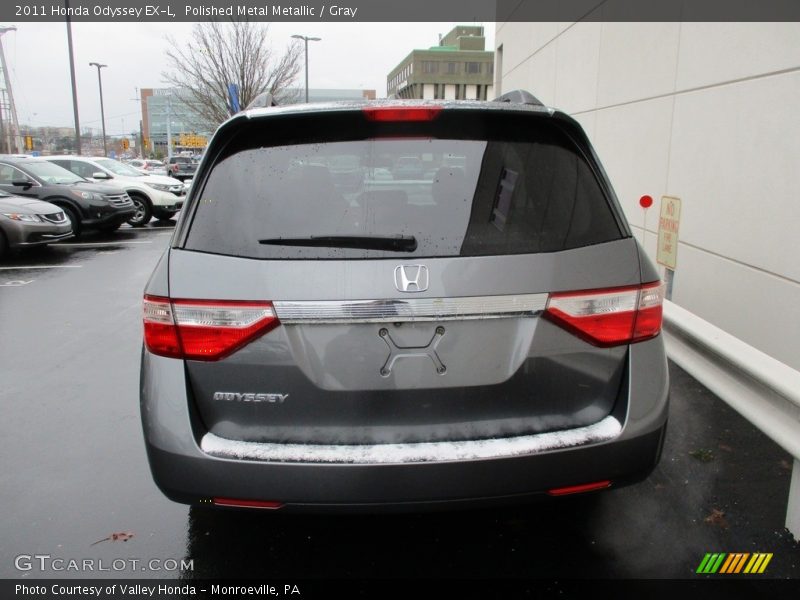 Polished Metal Metallic / Gray 2011 Honda Odyssey EX-L