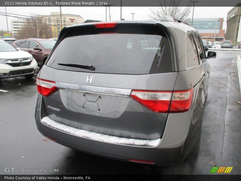 Polished Metal Metallic / Gray 2011 Honda Odyssey EX-L