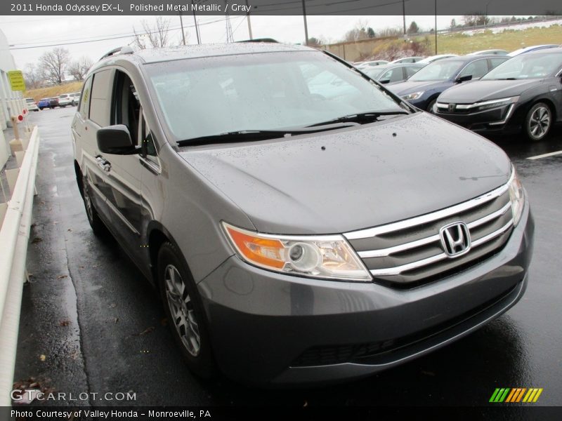 Polished Metal Metallic / Gray 2011 Honda Odyssey EX-L