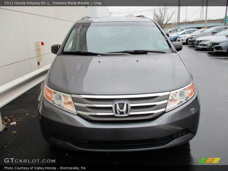 Polished Metal Metallic / Gray 2011 Honda Odyssey EX-L