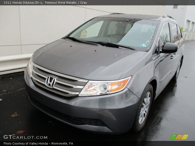Polished Metal Metallic / Gray 2011 Honda Odyssey EX-L