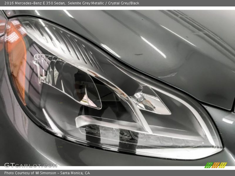 Selenite Grey Metallic / Crystal Grey/Black 2016 Mercedes-Benz E 350 Sedan