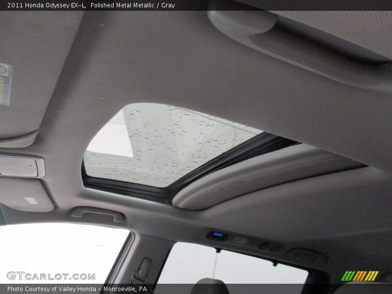 Polished Metal Metallic / Gray 2011 Honda Odyssey EX-L