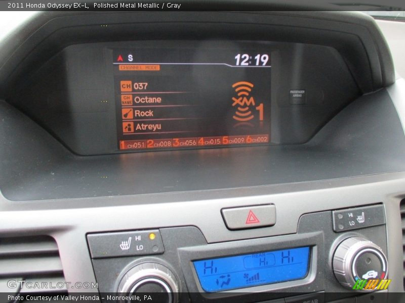 Polished Metal Metallic / Gray 2011 Honda Odyssey EX-L