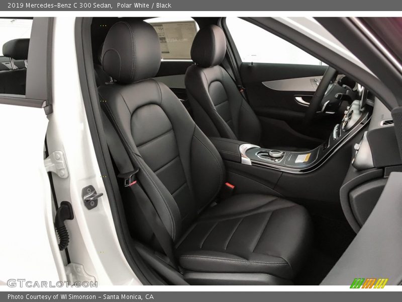 Polar White / Black 2019 Mercedes-Benz C 300 Sedan