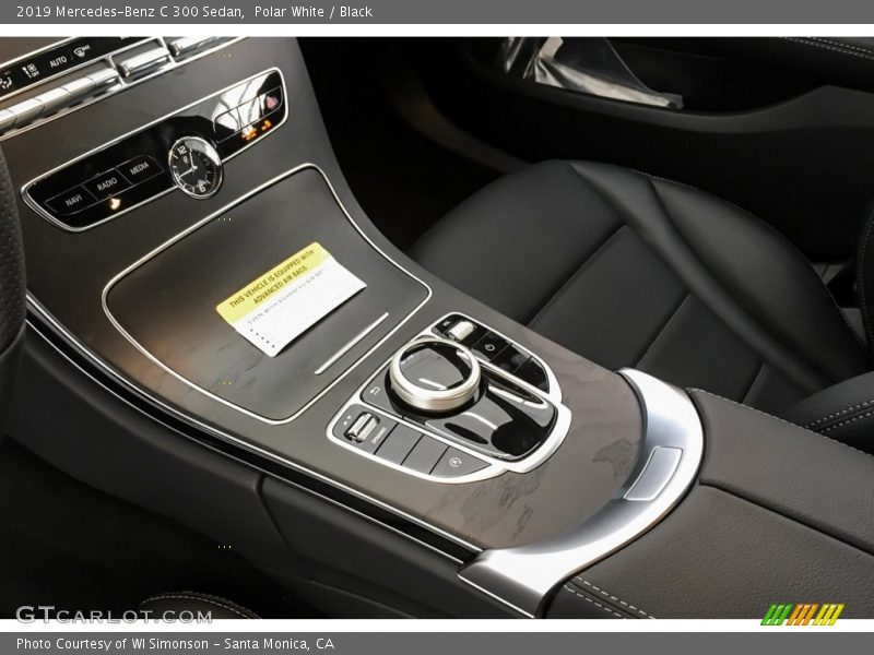 Polar White / Black 2019 Mercedes-Benz C 300 Sedan