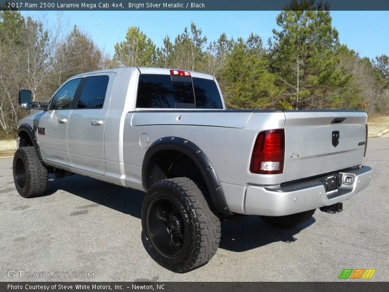 Bright Silver Metallic / Black 2017 Ram 2500 Laramie Mega Cab 4x4