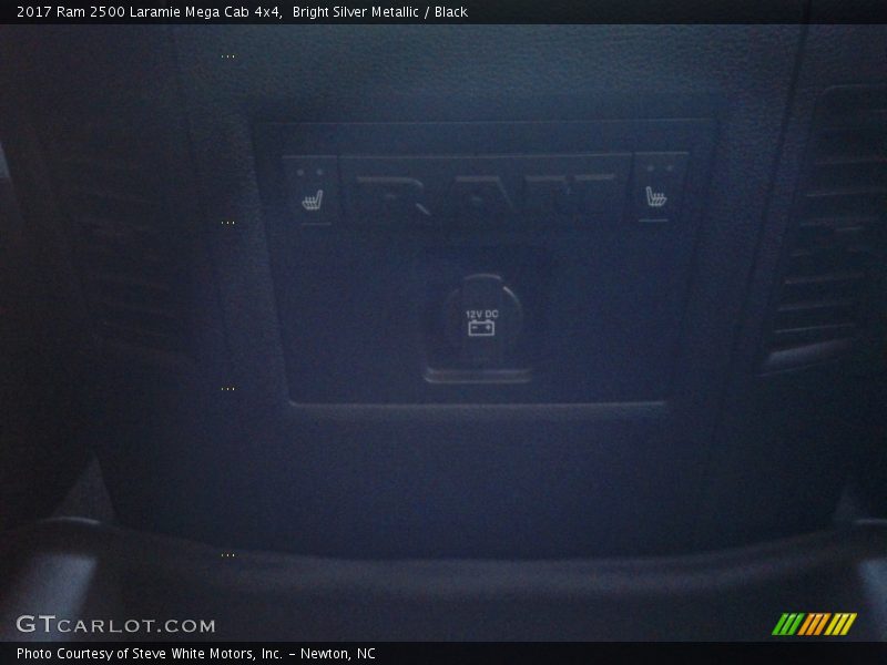 Bright Silver Metallic / Black 2017 Ram 2500 Laramie Mega Cab 4x4