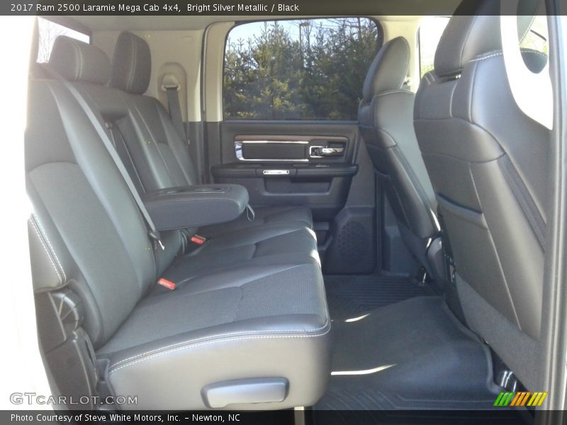 Bright Silver Metallic / Black 2017 Ram 2500 Laramie Mega Cab 4x4