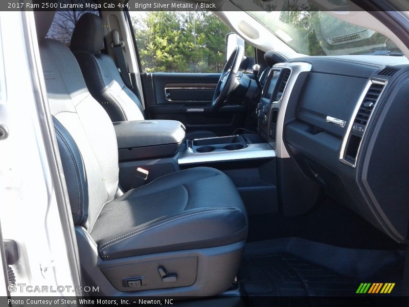 Bright Silver Metallic / Black 2017 Ram 2500 Laramie Mega Cab 4x4