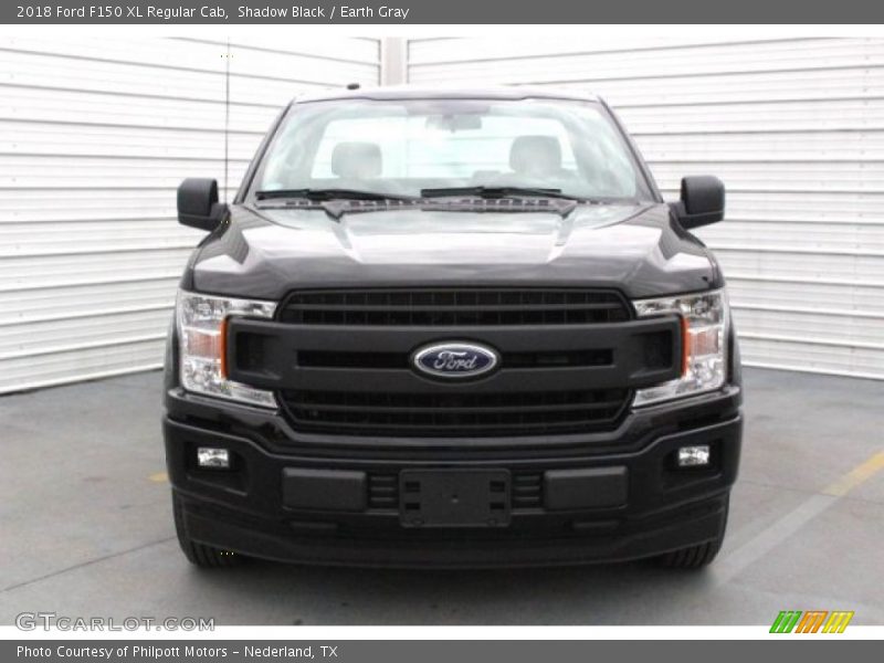 Shadow Black / Earth Gray 2018 Ford F150 XL Regular Cab