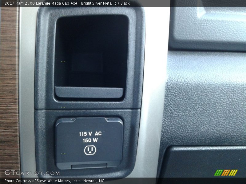 Bright Silver Metallic / Black 2017 Ram 2500 Laramie Mega Cab 4x4