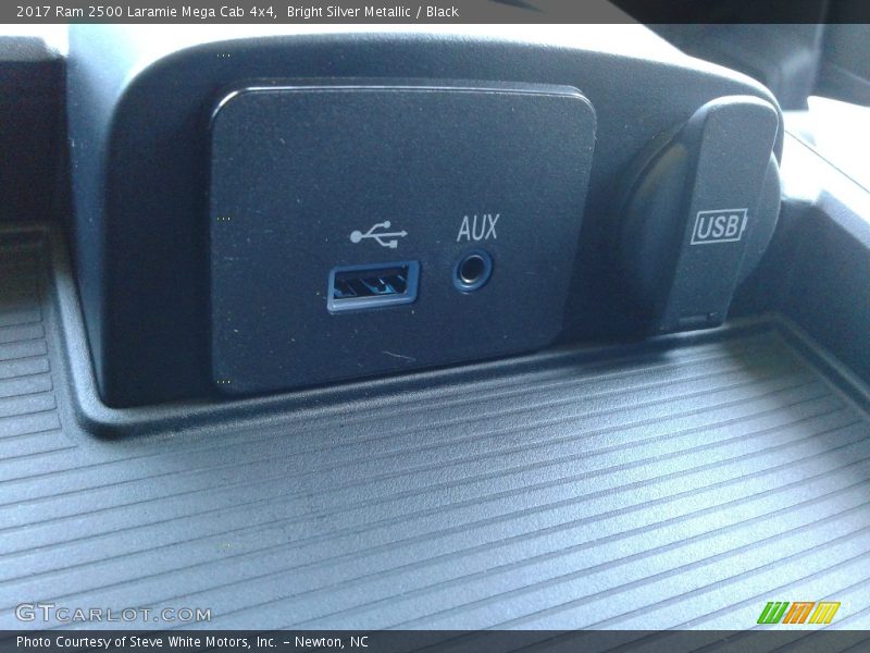 Bright Silver Metallic / Black 2017 Ram 2500 Laramie Mega Cab 4x4