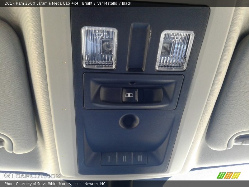 Bright Silver Metallic / Black 2017 Ram 2500 Laramie Mega Cab 4x4