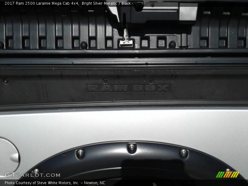 Bright Silver Metallic / Black 2017 Ram 2500 Laramie Mega Cab 4x4