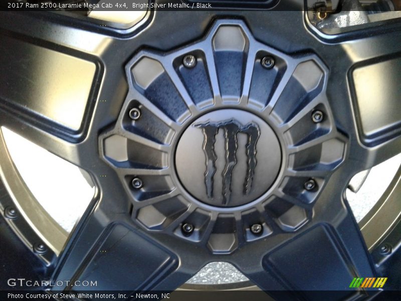 Bright Silver Metallic / Black 2017 Ram 2500 Laramie Mega Cab 4x4