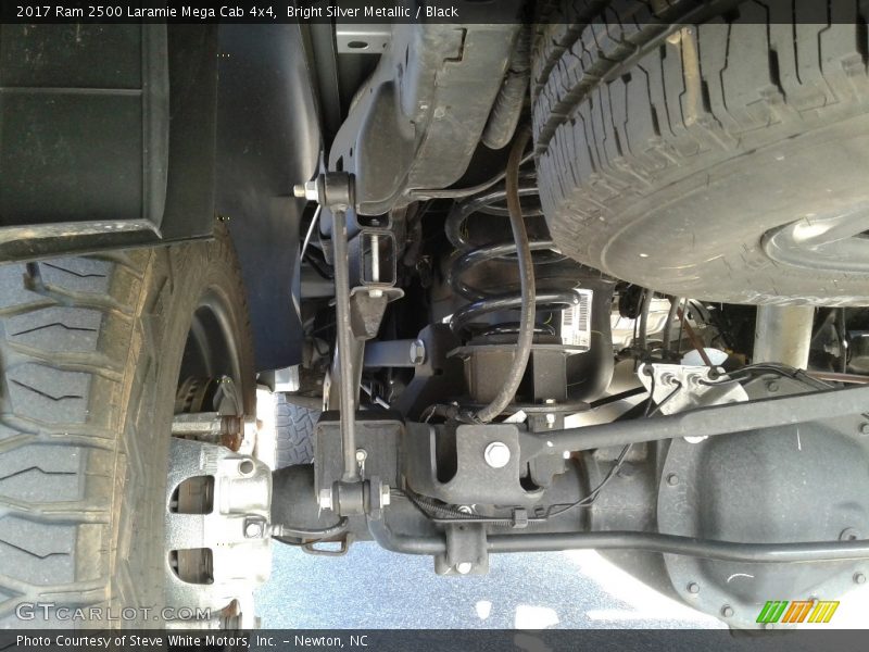 Bright Silver Metallic / Black 2017 Ram 2500 Laramie Mega Cab 4x4