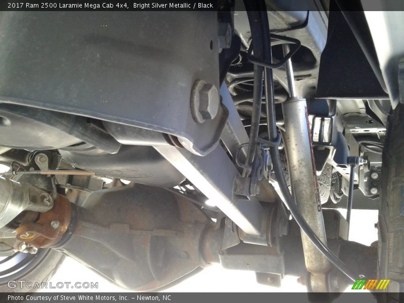 Bright Silver Metallic / Black 2017 Ram 2500 Laramie Mega Cab 4x4