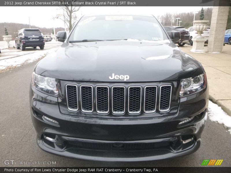 Brilliant Black Crystal Pearl / SRT Black 2012 Jeep Grand Cherokee SRT8 4x4
