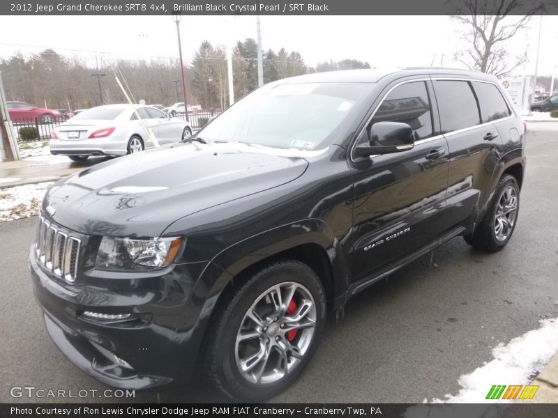 Brilliant Black Crystal Pearl / SRT Black 2012 Jeep Grand Cherokee SRT8 4x4