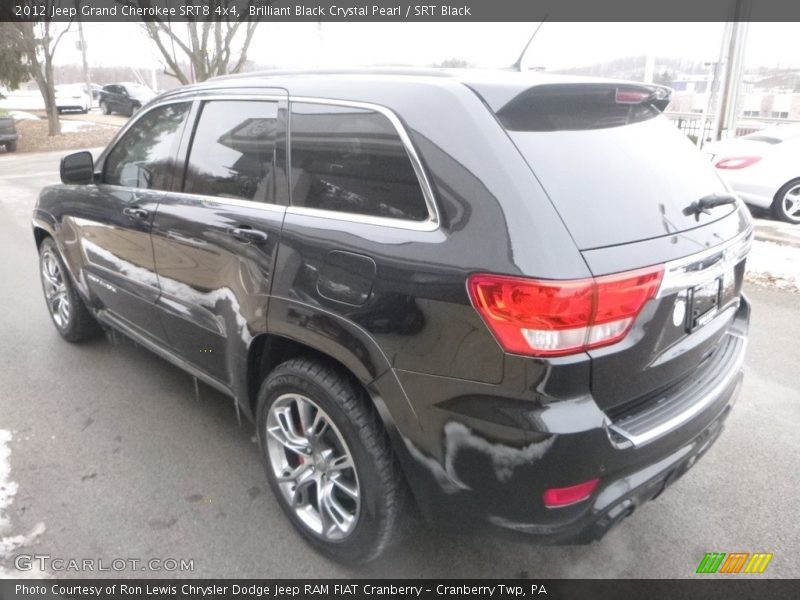 Brilliant Black Crystal Pearl / SRT Black 2012 Jeep Grand Cherokee SRT8 4x4
