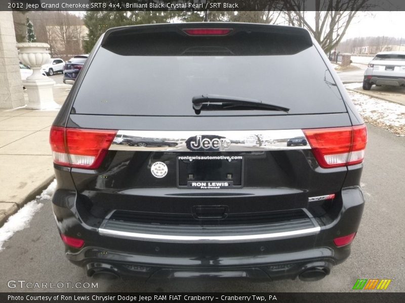 Brilliant Black Crystal Pearl / SRT Black 2012 Jeep Grand Cherokee SRT8 4x4