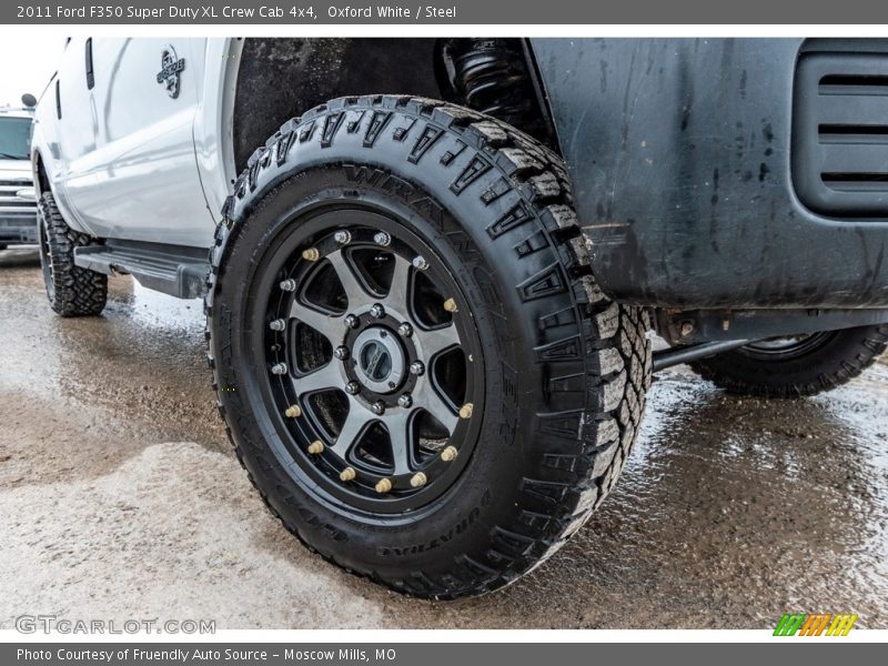 Oxford White / Steel 2011 Ford F350 Super Duty XL Crew Cab 4x4