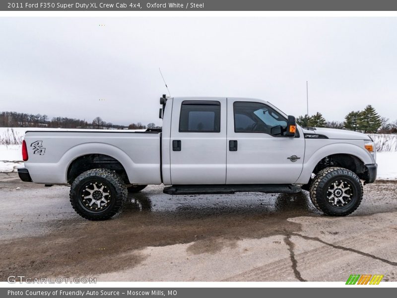 Oxford White / Steel 2011 Ford F350 Super Duty XL Crew Cab 4x4