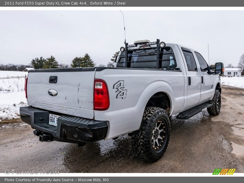 Oxford White / Steel 2011 Ford F350 Super Duty XL Crew Cab 4x4