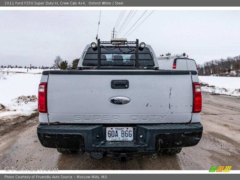 Oxford White / Steel 2011 Ford F350 Super Duty XL Crew Cab 4x4