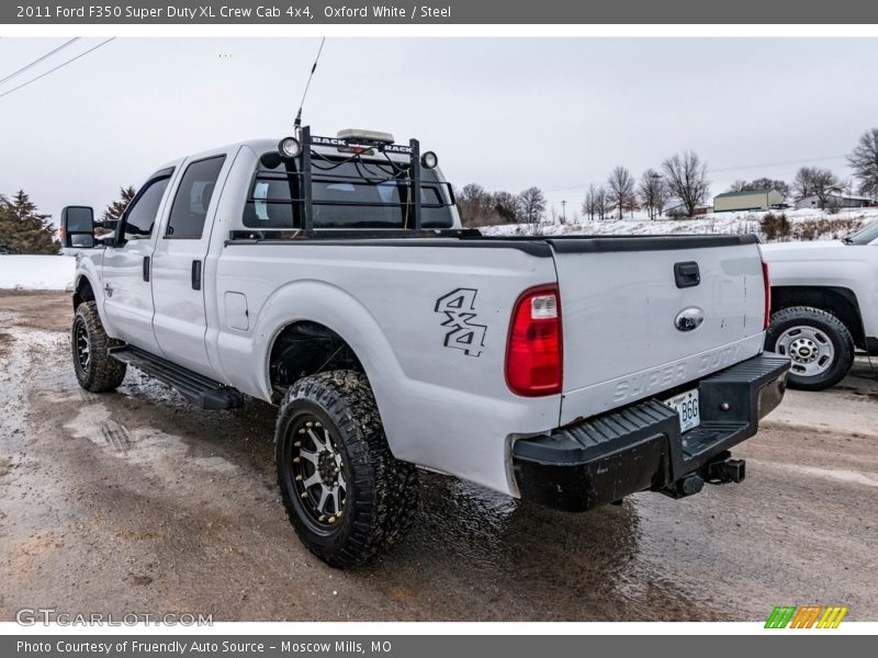 Oxford White / Steel 2011 Ford F350 Super Duty XL Crew Cab 4x4