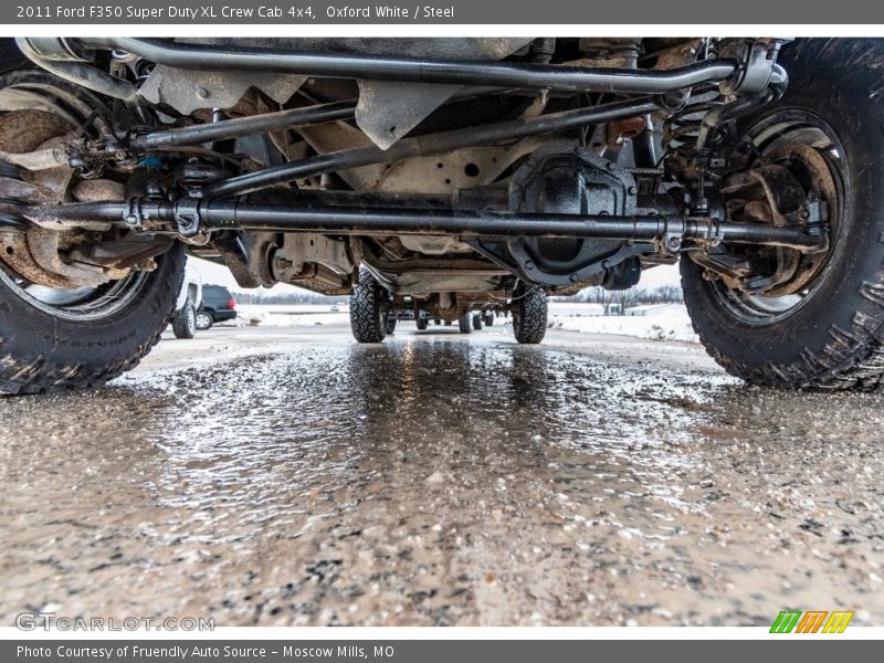Oxford White / Steel 2011 Ford F350 Super Duty XL Crew Cab 4x4