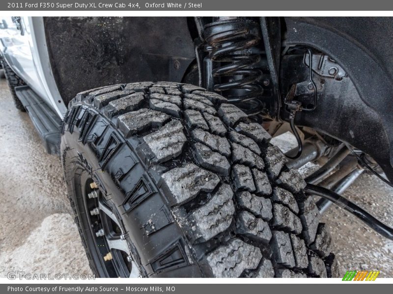 Oxford White / Steel 2011 Ford F350 Super Duty XL Crew Cab 4x4